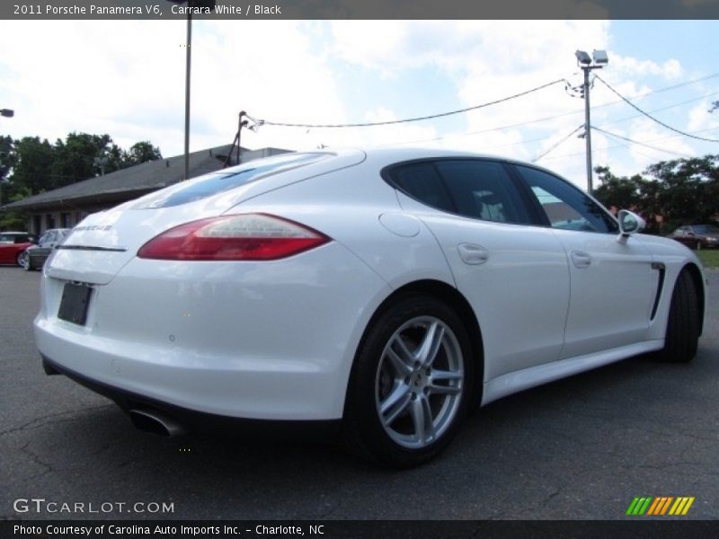 Carrara White / Black 2011 Porsche Panamera V6