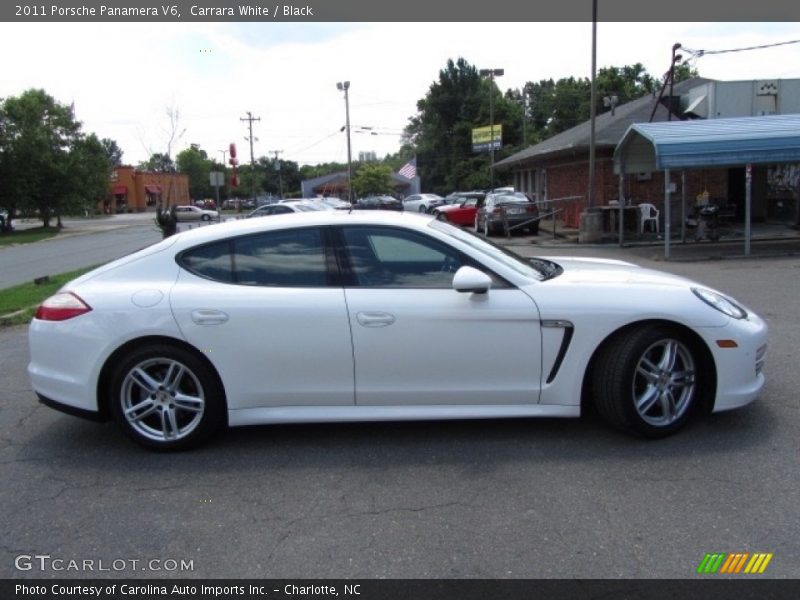 Carrara White / Black 2011 Porsche Panamera V6