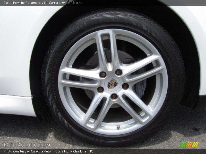 Carrara White / Black 2011 Porsche Panamera V6
