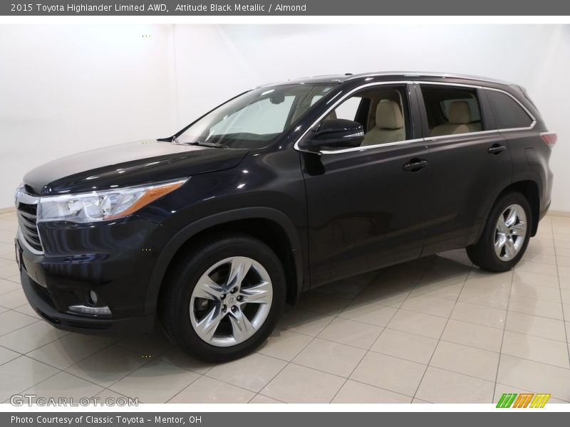 Attitude Black Metallic / Almond 2015 Toyota Highlander Limited AWD