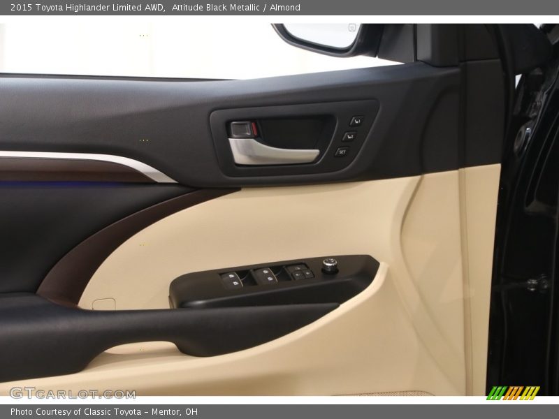 Attitude Black Metallic / Almond 2015 Toyota Highlander Limited AWD