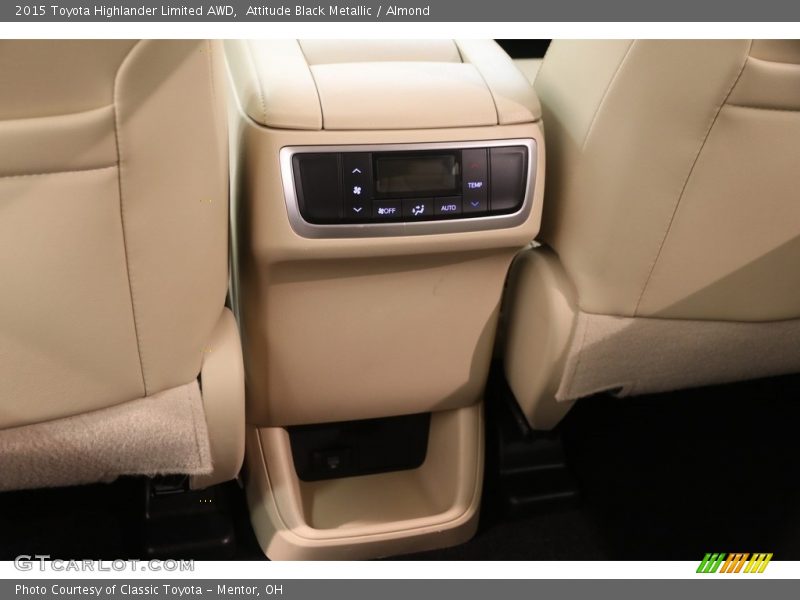 Attitude Black Metallic / Almond 2015 Toyota Highlander Limited AWD