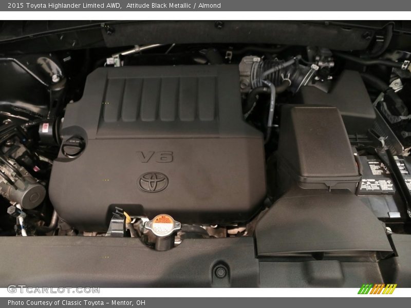 Attitude Black Metallic / Almond 2015 Toyota Highlander Limited AWD