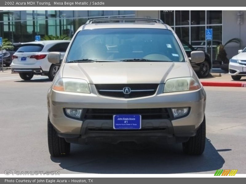 Mesa Beige Metallic / Saddle 2002 Acura MDX Touring