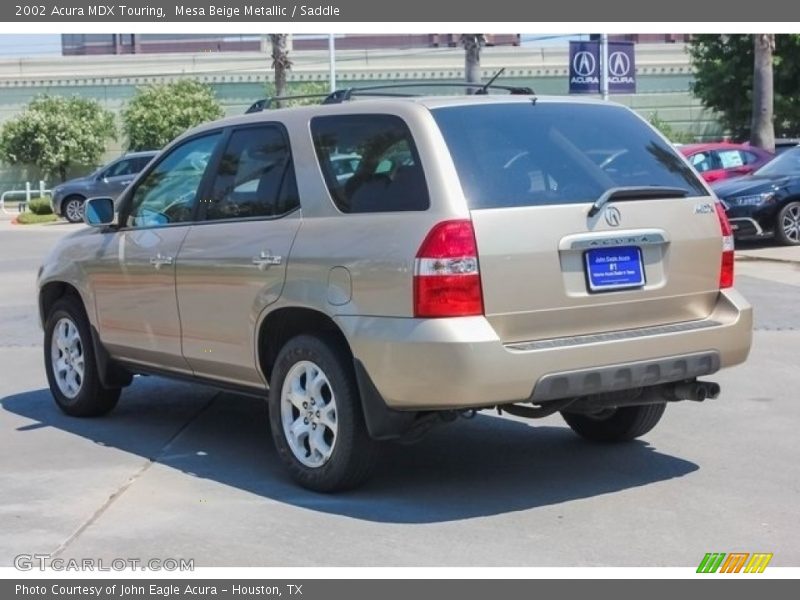 Mesa Beige Metallic / Saddle 2002 Acura MDX Touring