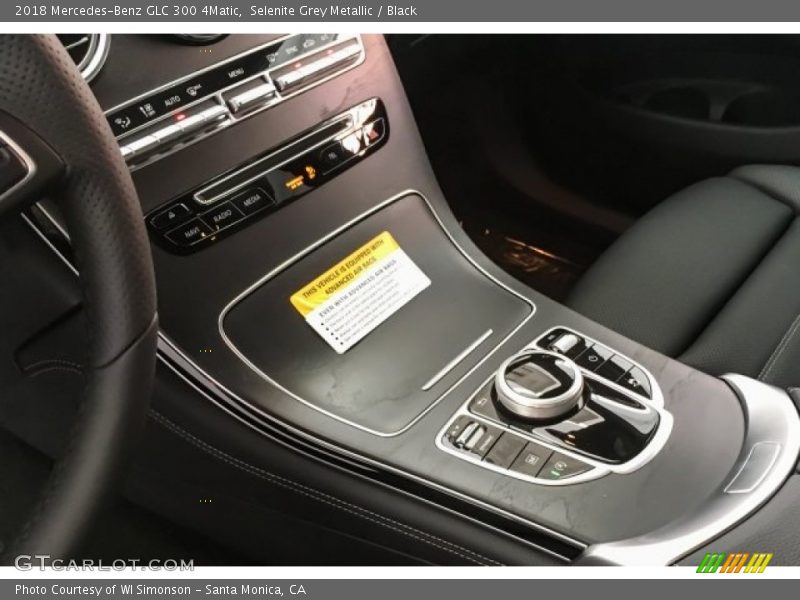 Selenite Grey Metallic / Black 2018 Mercedes-Benz GLC 300 4Matic