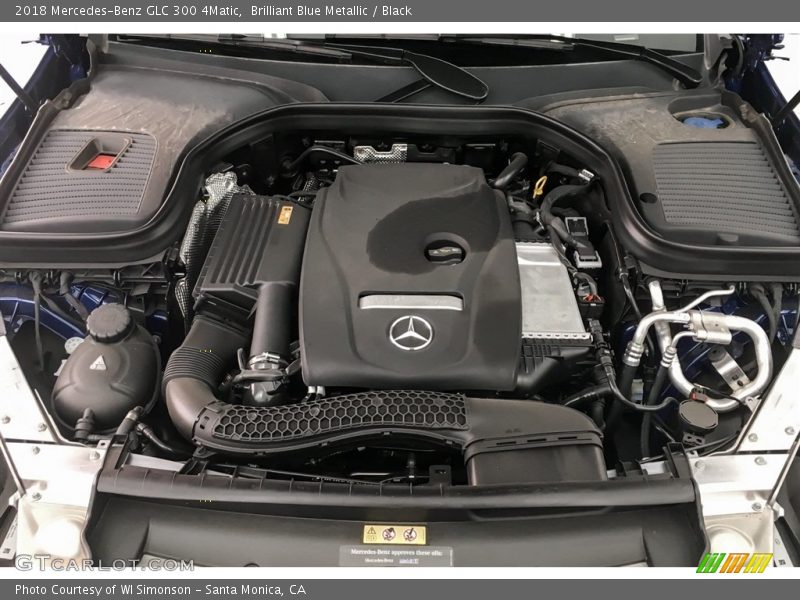  2018 GLC 300 4Matic Engine - 2.0 Liter Turbocharged DOHC 16-Valve VVT 4 Cylinder