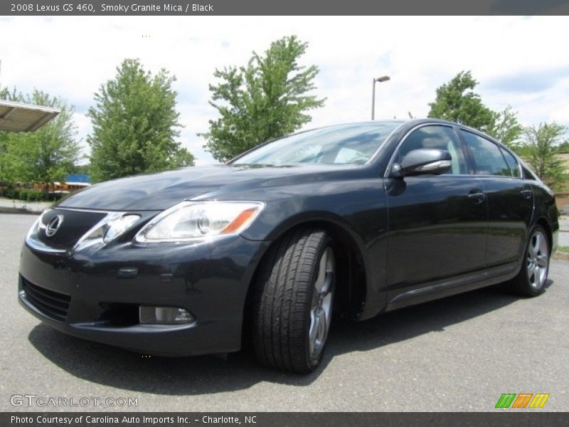 Smoky Granite Mica / Black 2008 Lexus GS 460