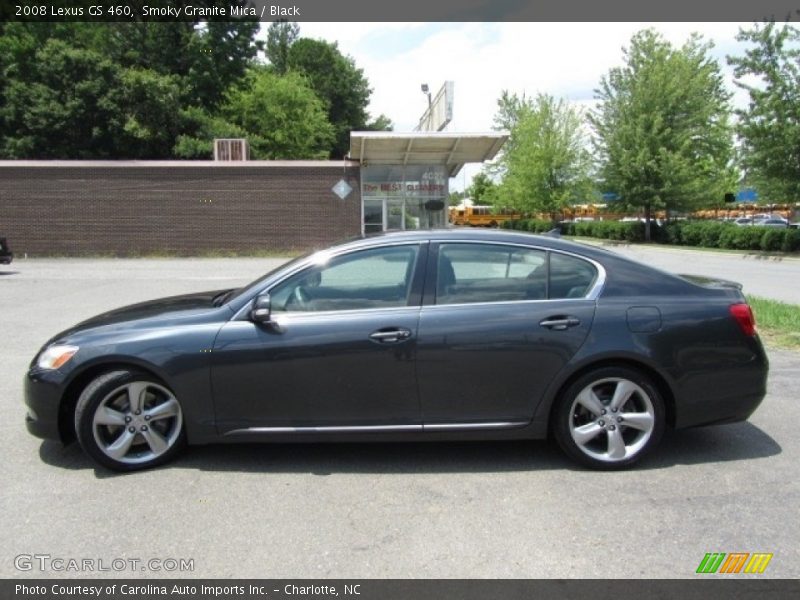 Smoky Granite Mica / Black 2008 Lexus GS 460