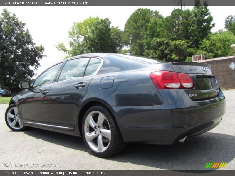 Smoky Granite Mica / Black 2008 Lexus GS 460