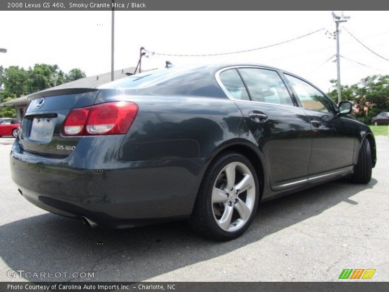 Smoky Granite Mica / Black 2008 Lexus GS 460