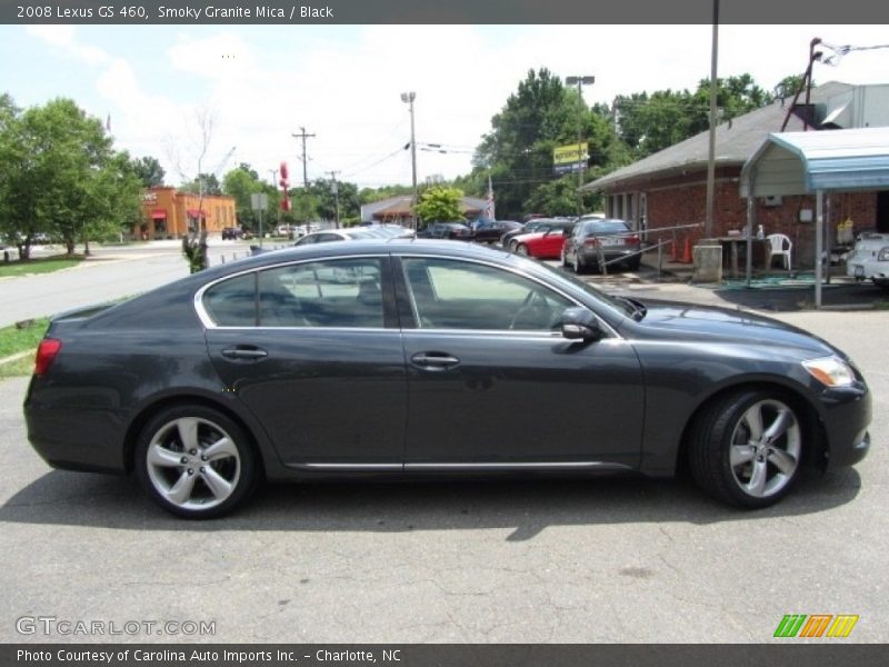 Smoky Granite Mica / Black 2008 Lexus GS 460