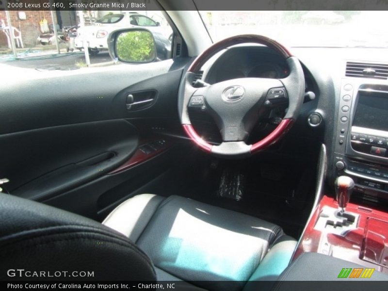 Smoky Granite Mica / Black 2008 Lexus GS 460