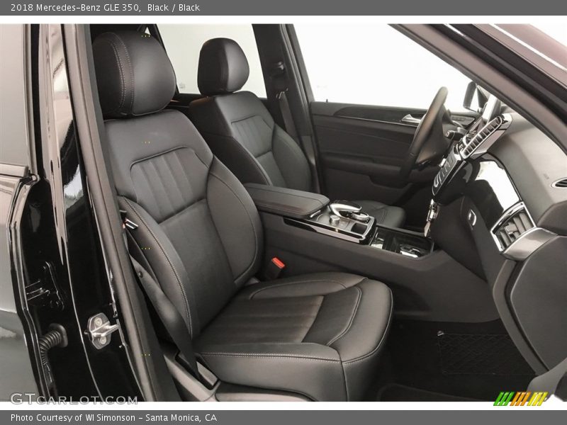 Black / Black 2018 Mercedes-Benz GLE 350