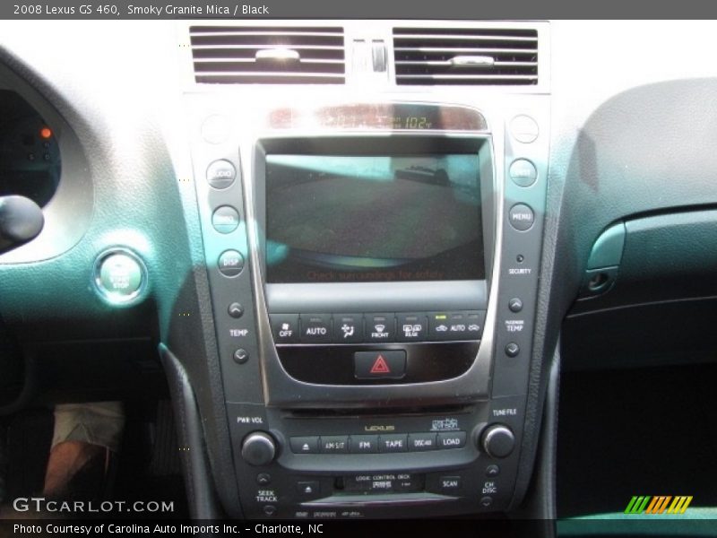Smoky Granite Mica / Black 2008 Lexus GS 460