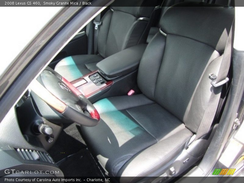 Smoky Granite Mica / Black 2008 Lexus GS 460