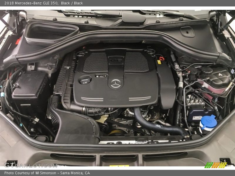 Black / Black 2018 Mercedes-Benz GLE 350