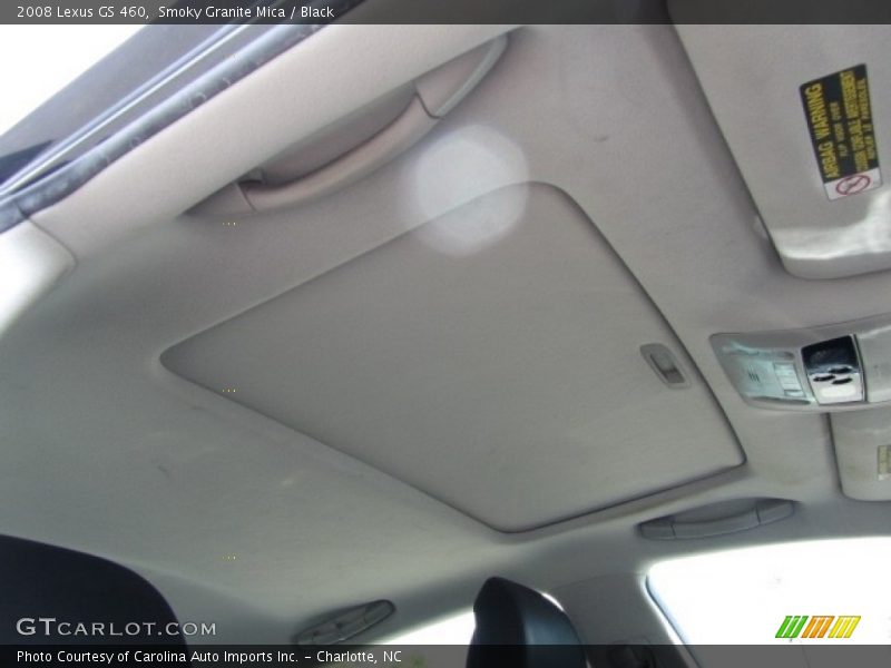 Smoky Granite Mica / Black 2008 Lexus GS 460