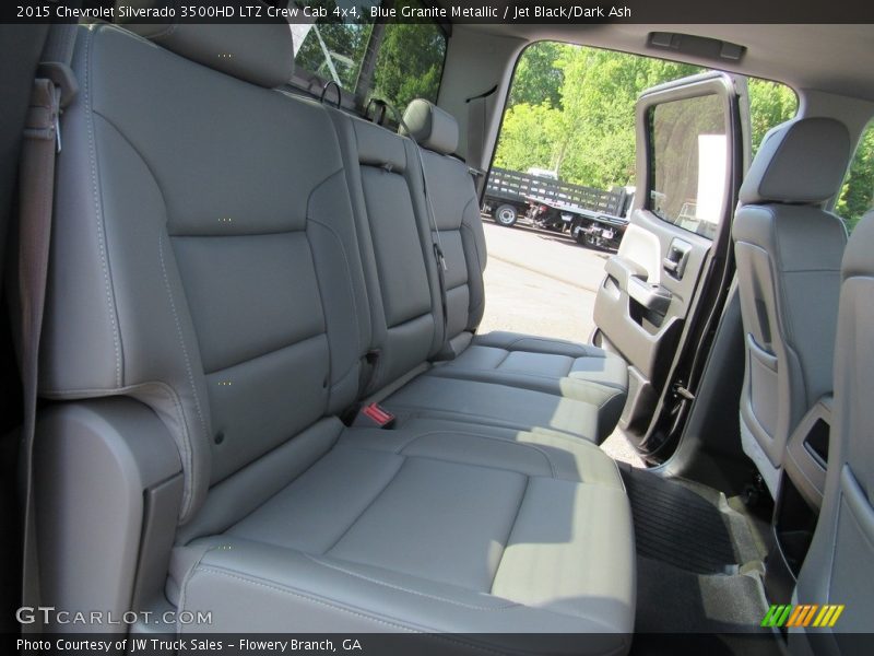 Blue Granite Metallic / Jet Black/Dark Ash 2015 Chevrolet Silverado 3500HD LTZ Crew Cab 4x4