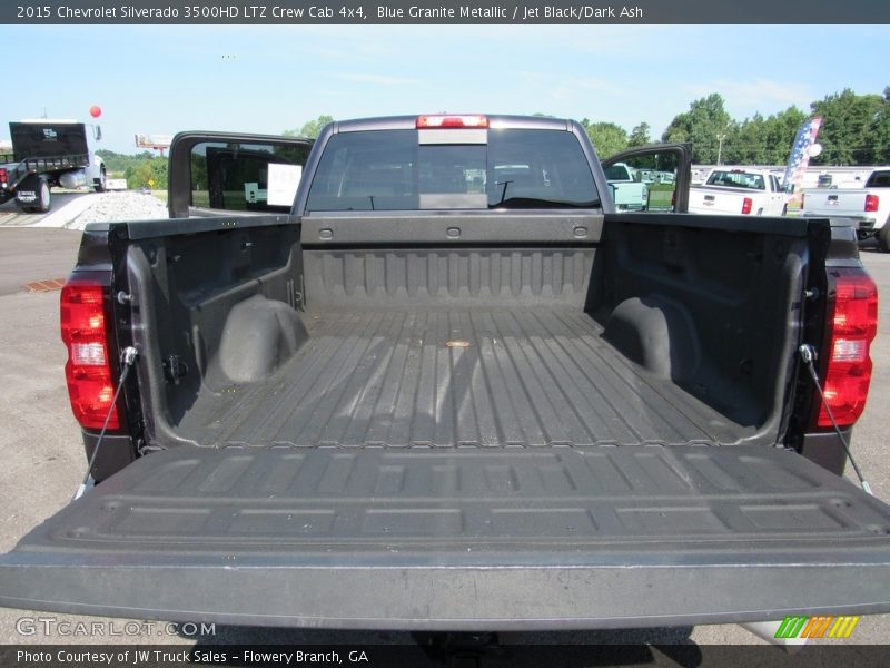 Blue Granite Metallic / Jet Black/Dark Ash 2015 Chevrolet Silverado 3500HD LTZ Crew Cab 4x4