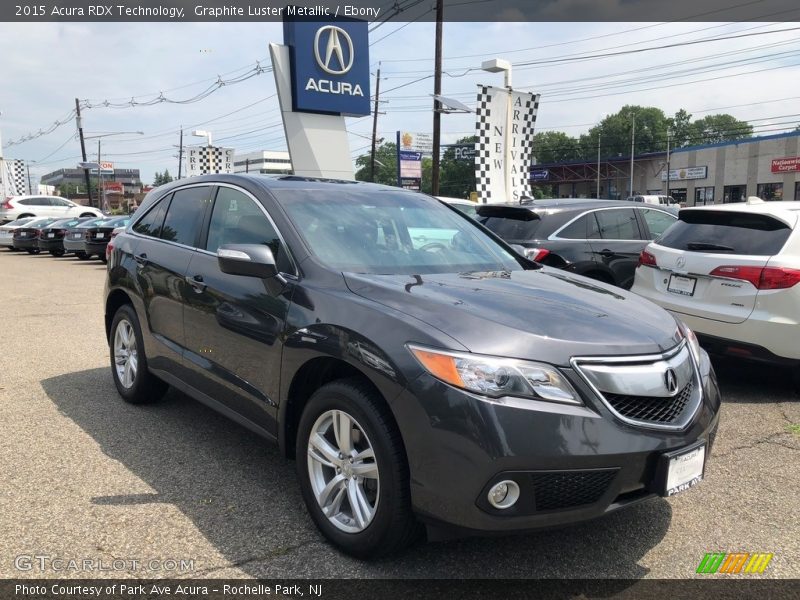 Graphite Luster Metallic / Ebony 2015 Acura RDX Technology