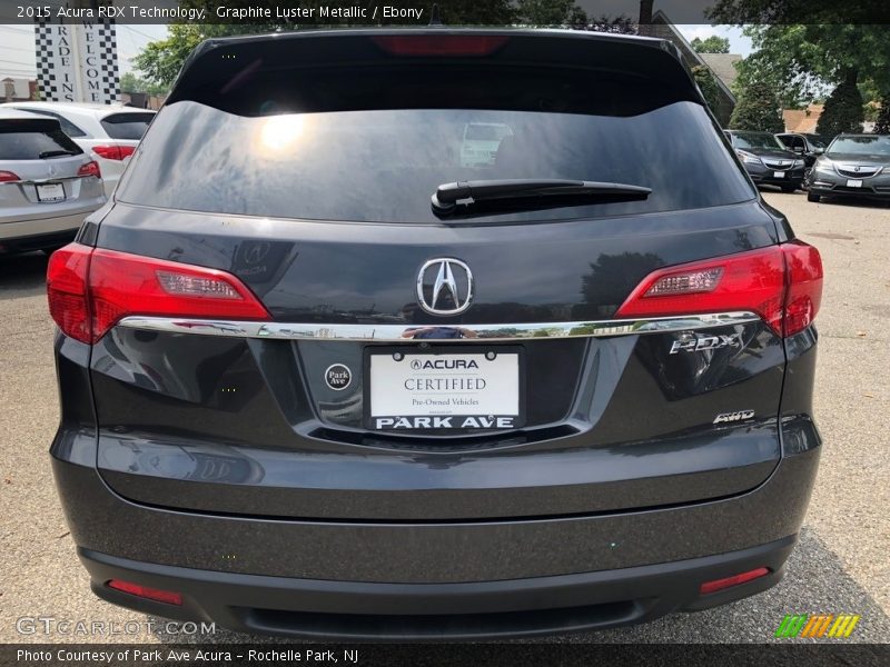 Graphite Luster Metallic / Ebony 2015 Acura RDX Technology
