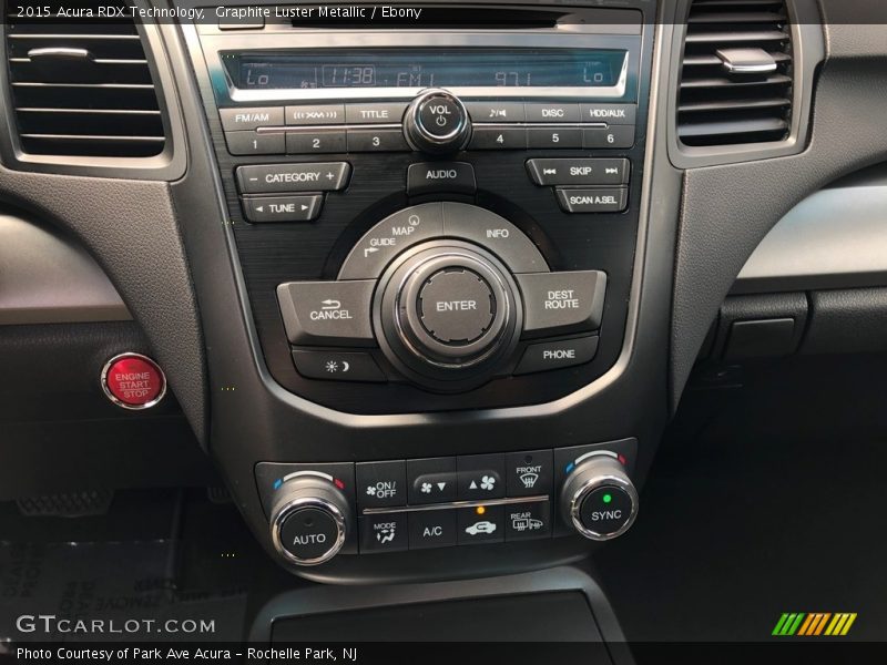 Graphite Luster Metallic / Ebony 2015 Acura RDX Technology
