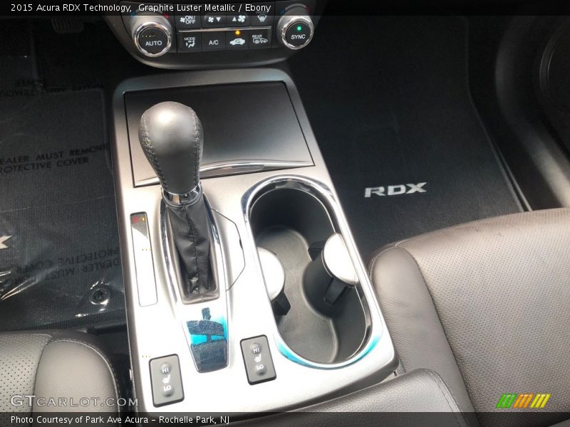 Graphite Luster Metallic / Ebony 2015 Acura RDX Technology