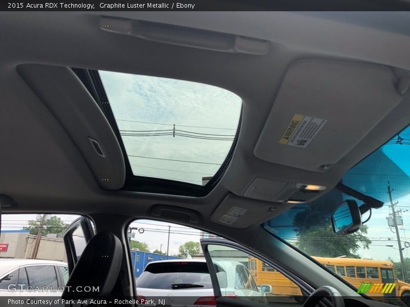 Graphite Luster Metallic / Ebony 2015 Acura RDX Technology