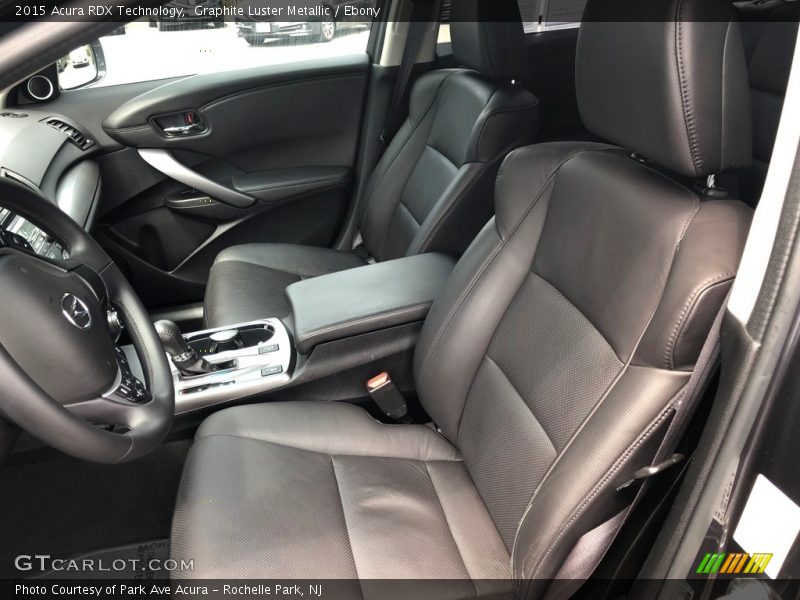 Graphite Luster Metallic / Ebony 2015 Acura RDX Technology