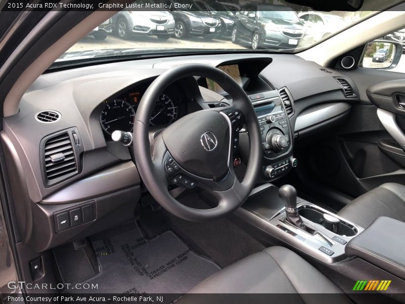 Graphite Luster Metallic / Ebony 2015 Acura RDX Technology