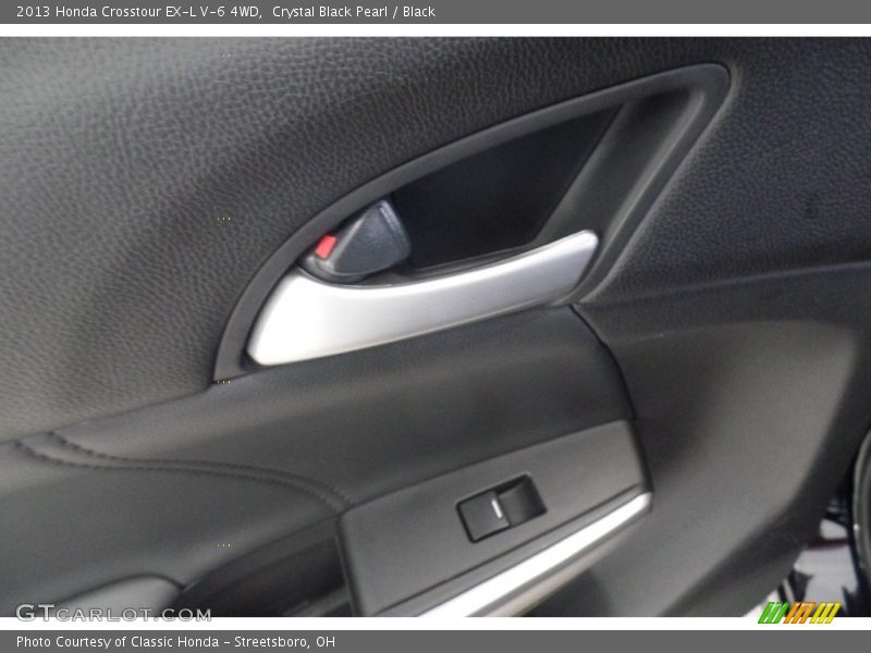 Crystal Black Pearl / Black 2013 Honda Crosstour EX-L V-6 4WD