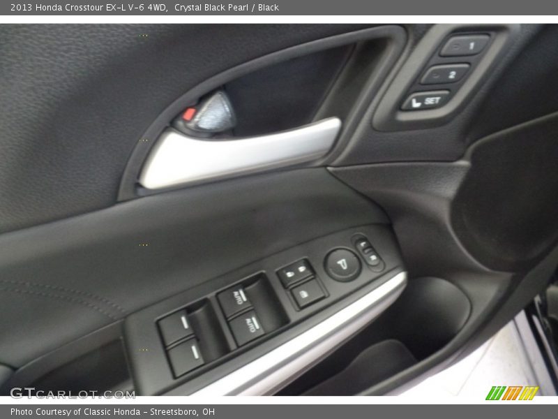 Crystal Black Pearl / Black 2013 Honda Crosstour EX-L V-6 4WD
