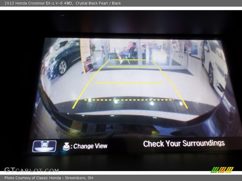 Crystal Black Pearl / Black 2013 Honda Crosstour EX-L V-6 4WD