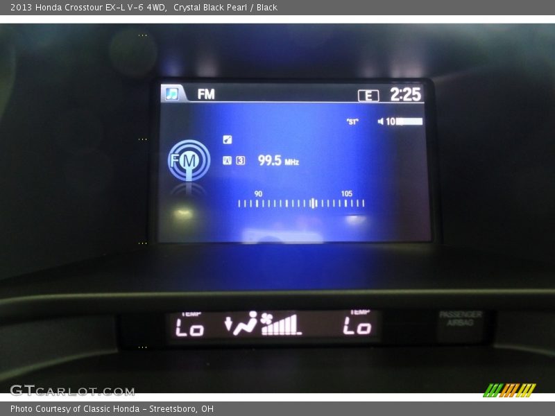 Crystal Black Pearl / Black 2013 Honda Crosstour EX-L V-6 4WD