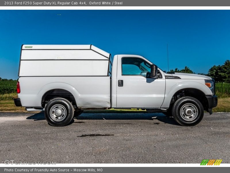 Oxford White / Steel 2013 Ford F250 Super Duty XL Regular Cab 4x4
