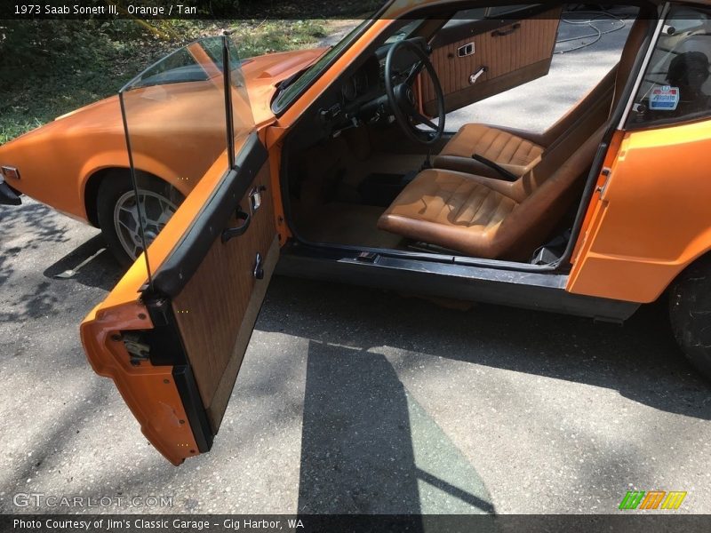 Front Seat of 1973 Sonett III
