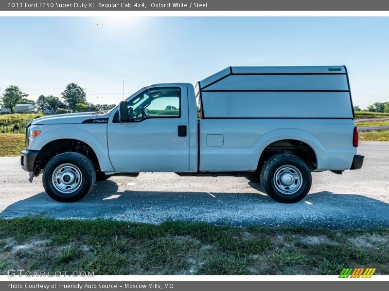 Oxford White / Steel 2013 Ford F250 Super Duty XL Regular Cab 4x4