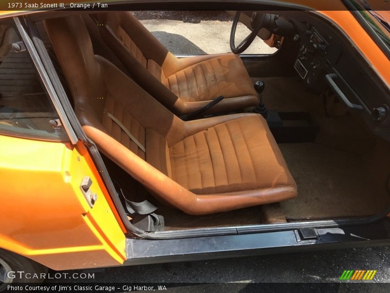 Front Seat of 1973 Sonett III