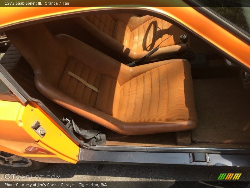 Front Seat of 1973 Sonett III