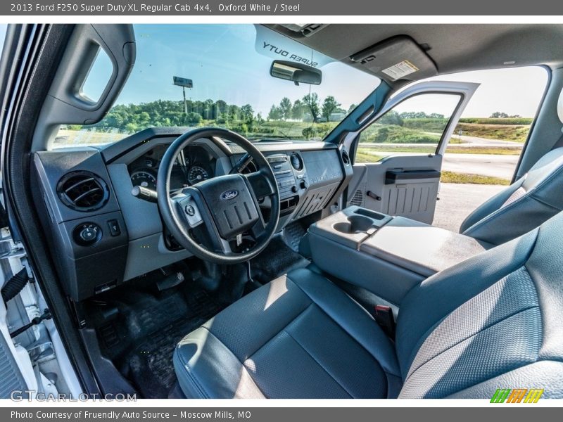 Oxford White / Steel 2013 Ford F250 Super Duty XL Regular Cab 4x4
