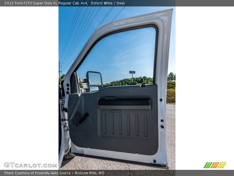 Oxford White / Steel 2013 Ford F250 Super Duty XL Regular Cab 4x4