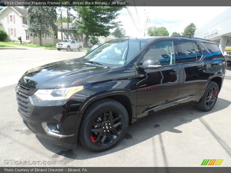 Mosaic Black Metallic / Jet Black 2019 Chevrolet Traverse Premier AWD