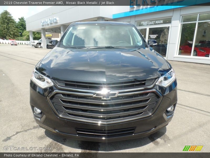 Mosaic Black Metallic / Jet Black 2019 Chevrolet Traverse Premier AWD