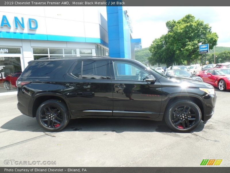 Mosaic Black Metallic / Jet Black 2019 Chevrolet Traverse Premier AWD