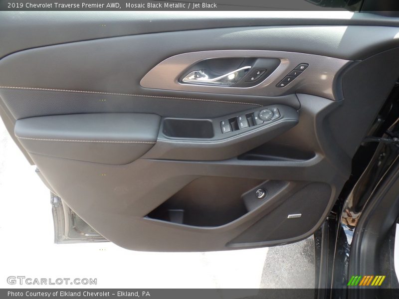 Mosaic Black Metallic / Jet Black 2019 Chevrolet Traverse Premier AWD