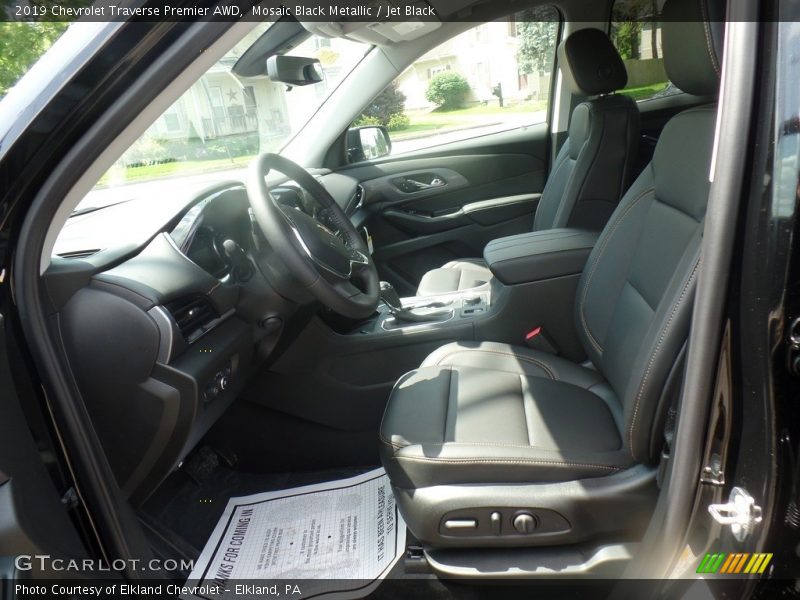 Mosaic Black Metallic / Jet Black 2019 Chevrolet Traverse Premier AWD