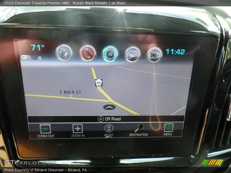 Mosaic Black Metallic / Jet Black 2019 Chevrolet Traverse Premier AWD