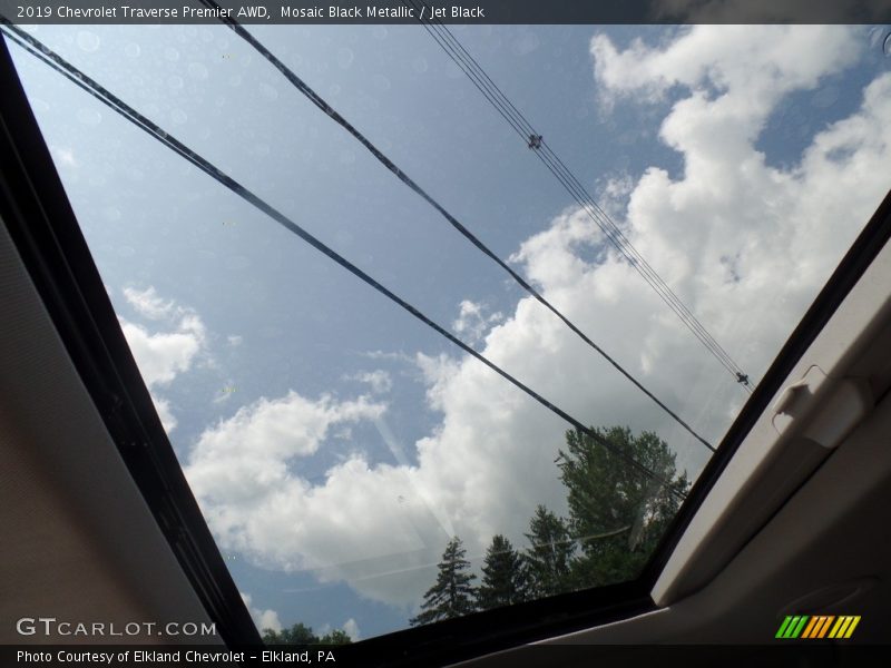 Mosaic Black Metallic / Jet Black 2019 Chevrolet Traverse Premier AWD