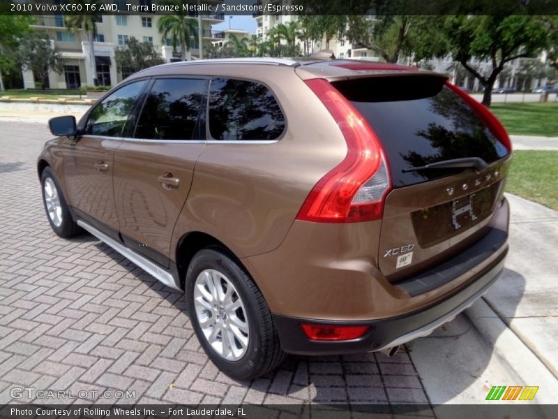 Terra Bronze Metallic / Sandstone/Espresso 2010 Volvo XC60 T6 AWD